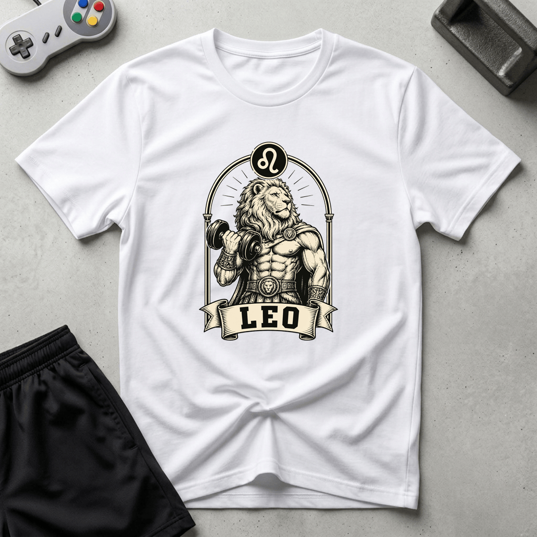 Buff Leo T-Shirt - White