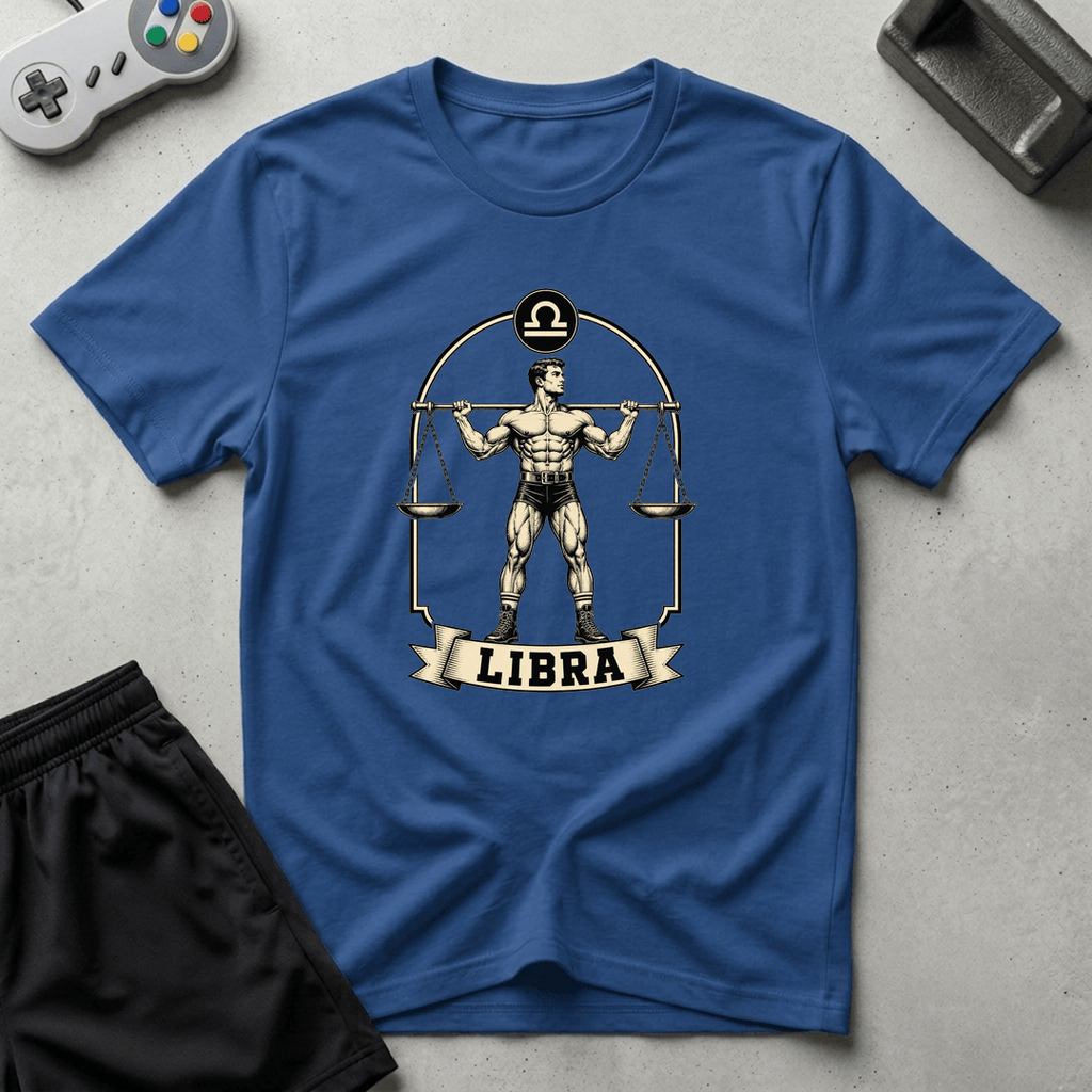 Buff Libra T-Shirt - Royal