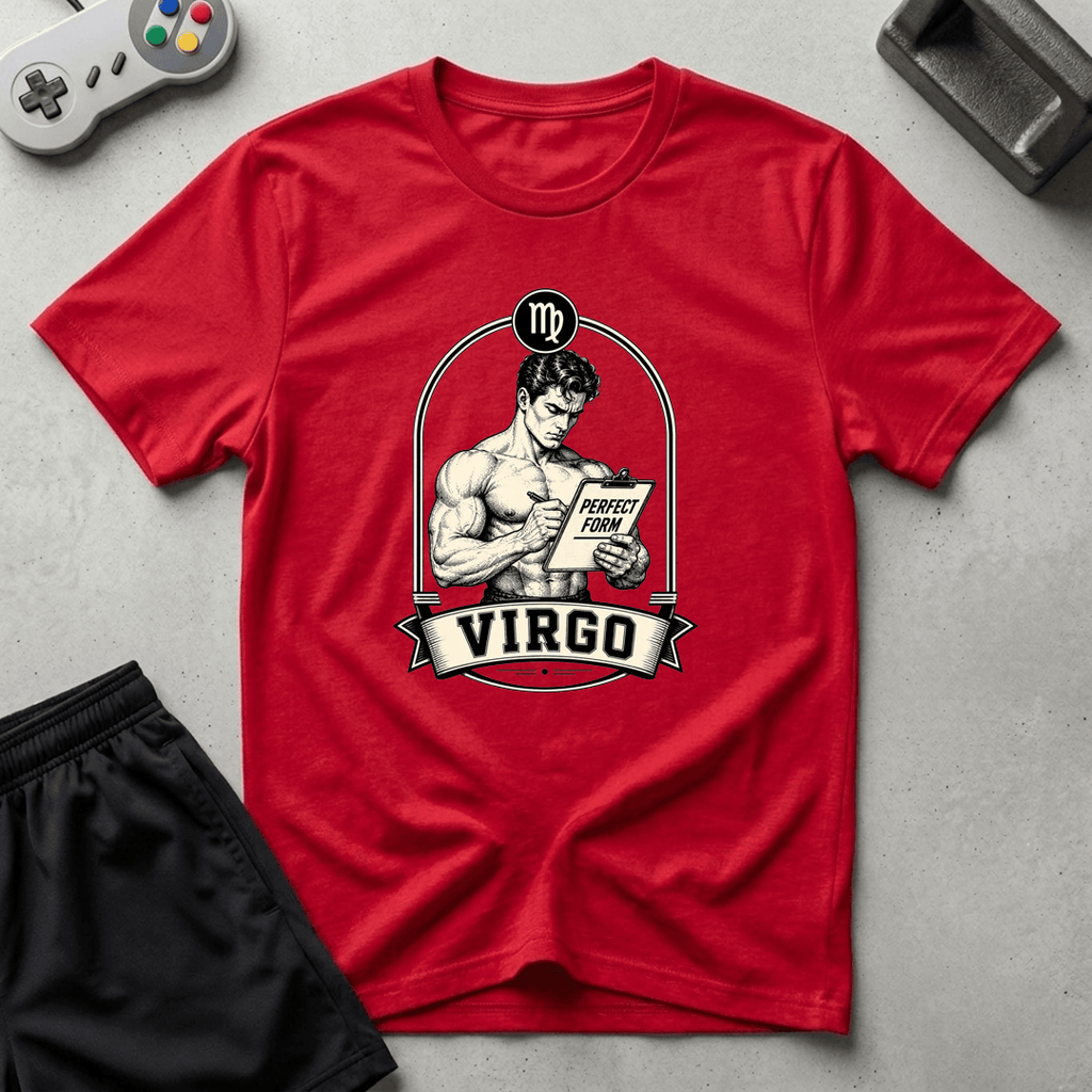 Buff Virgo T-Shirt - Red