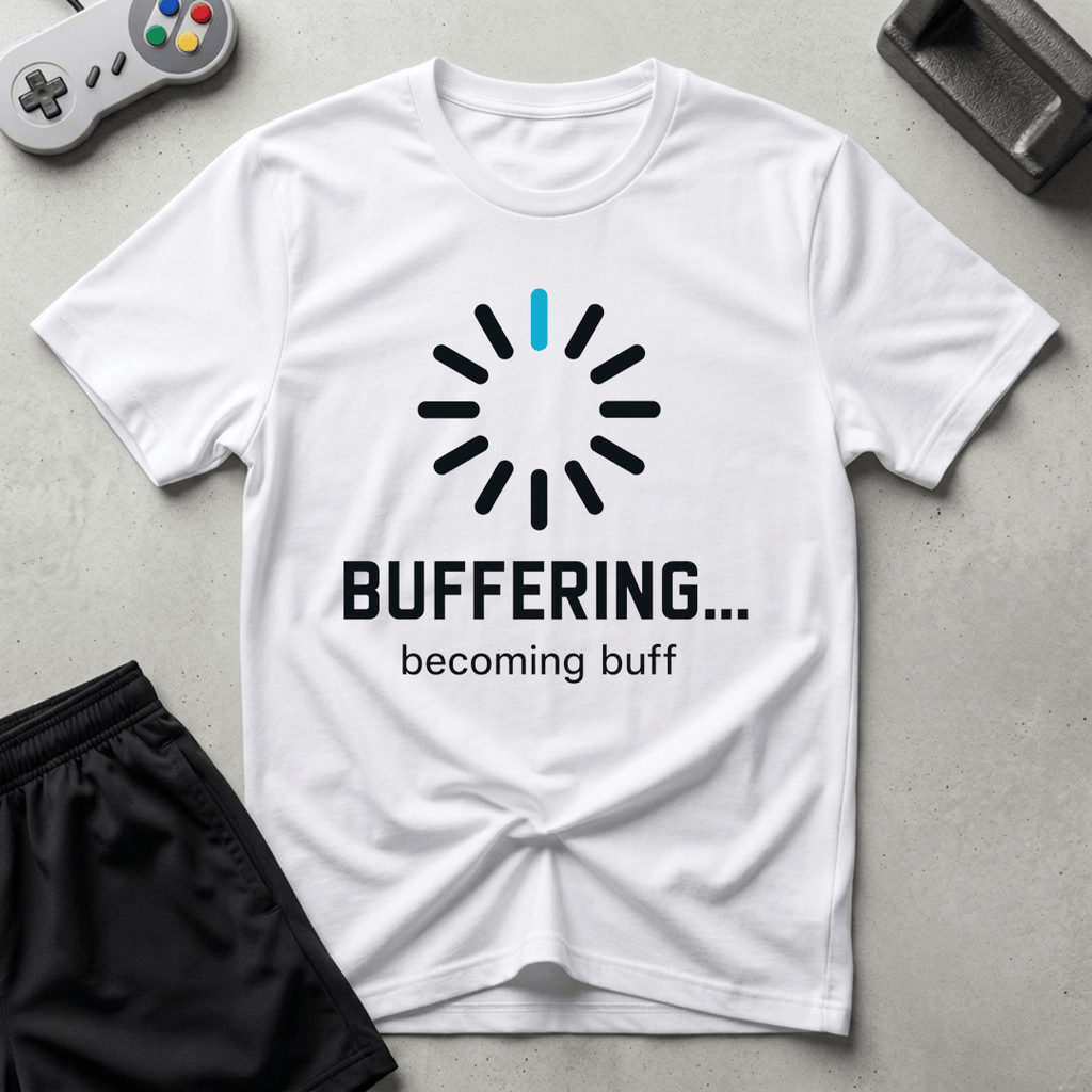 Buffering T-Shirt - White