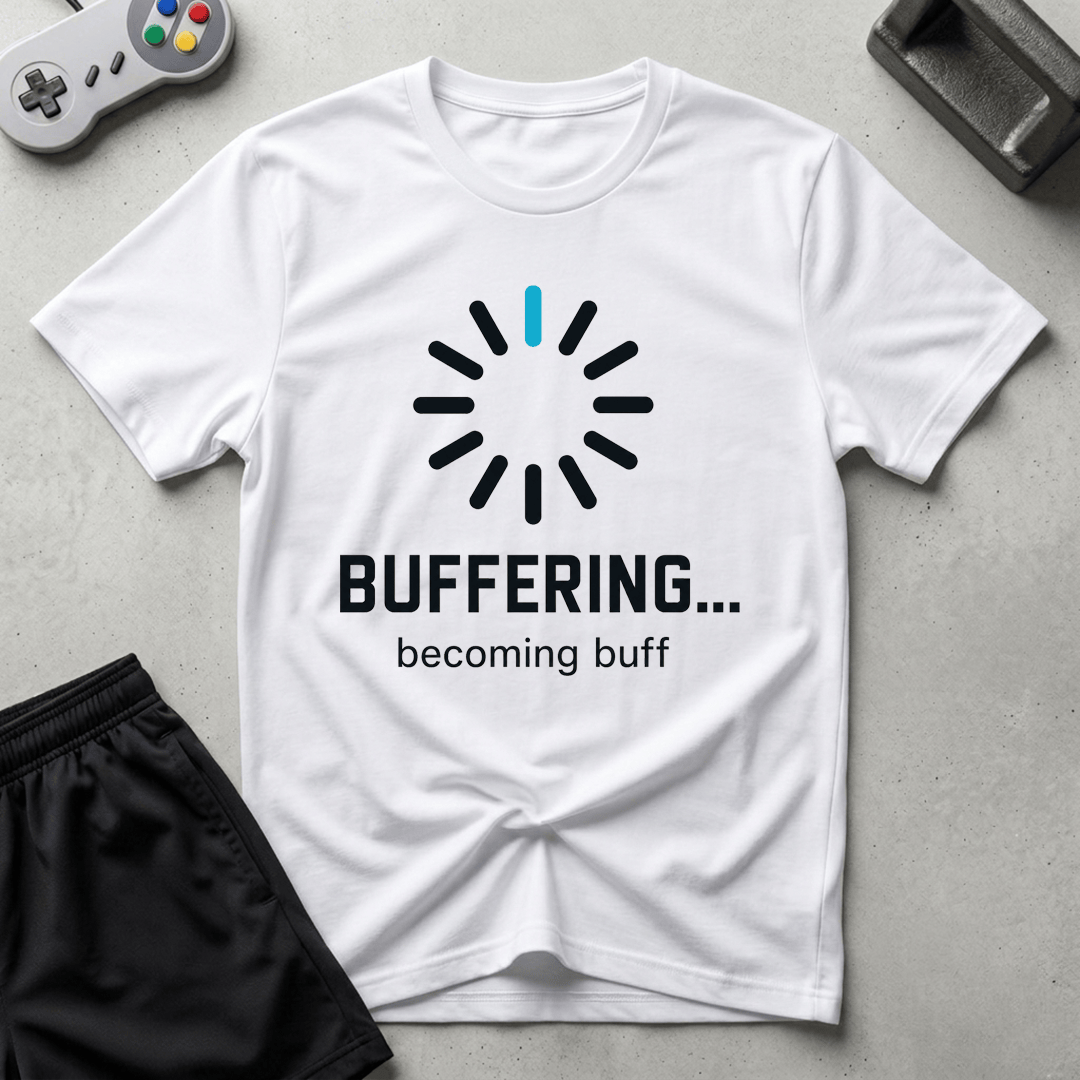 Buffering T-Shirt - White