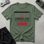 Cardio.exe T-Shirt - Military Green