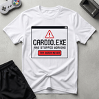 Cardio.exe T-Shirt - White