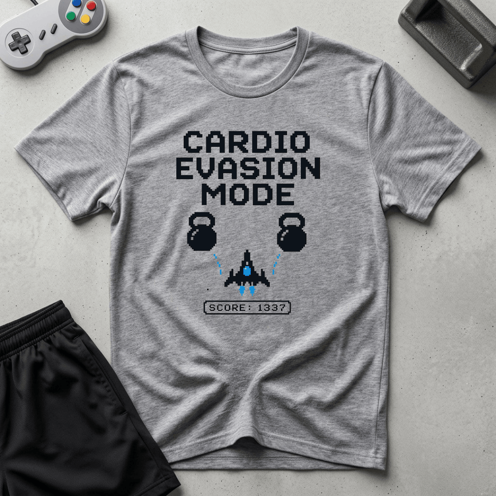 Cardio Evasion Mode T-Shirt - Sport Grey
