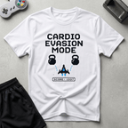 Cardio Evasion Mode T-Shirt - White