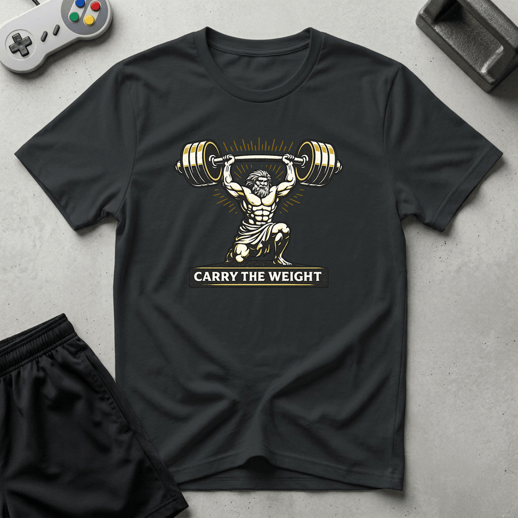 Carry The Weight T-Shirt - Black