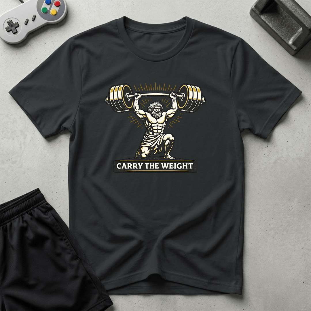 Carry The Weight T-Shirt - Black