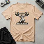 Carry The Weight T-Shirt - Natural