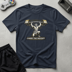 Carry The Weight T-Shirt - Navy