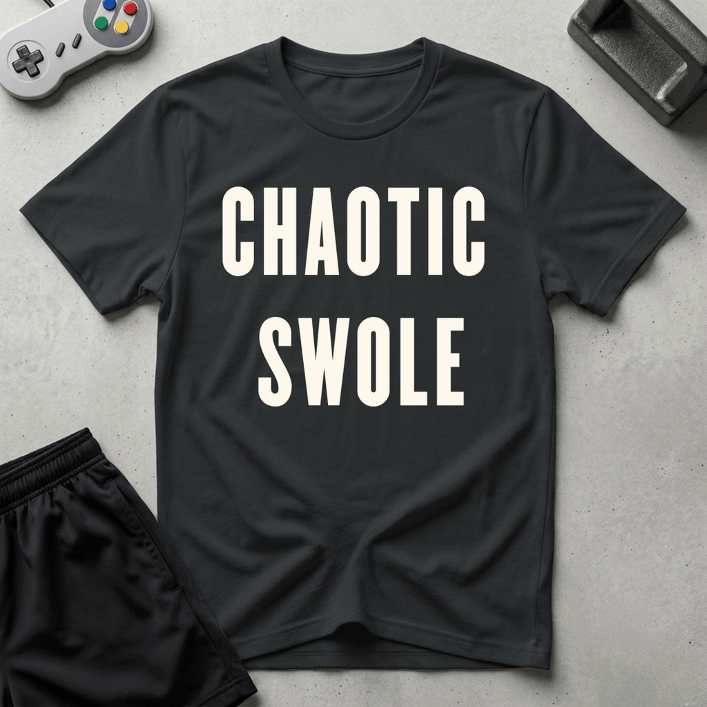 Chaotic Swole T-Shirt - Black