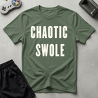 Chaotic Swole T-Shirt - Military Green