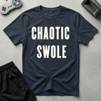 Chaotic Swole T-Shirt - Navy