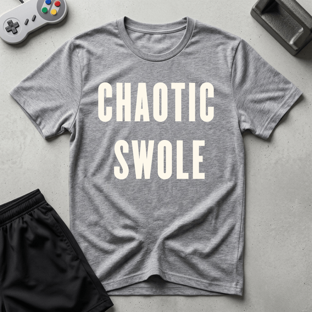 Chaotic Swole T-Shirt - Sport Grey