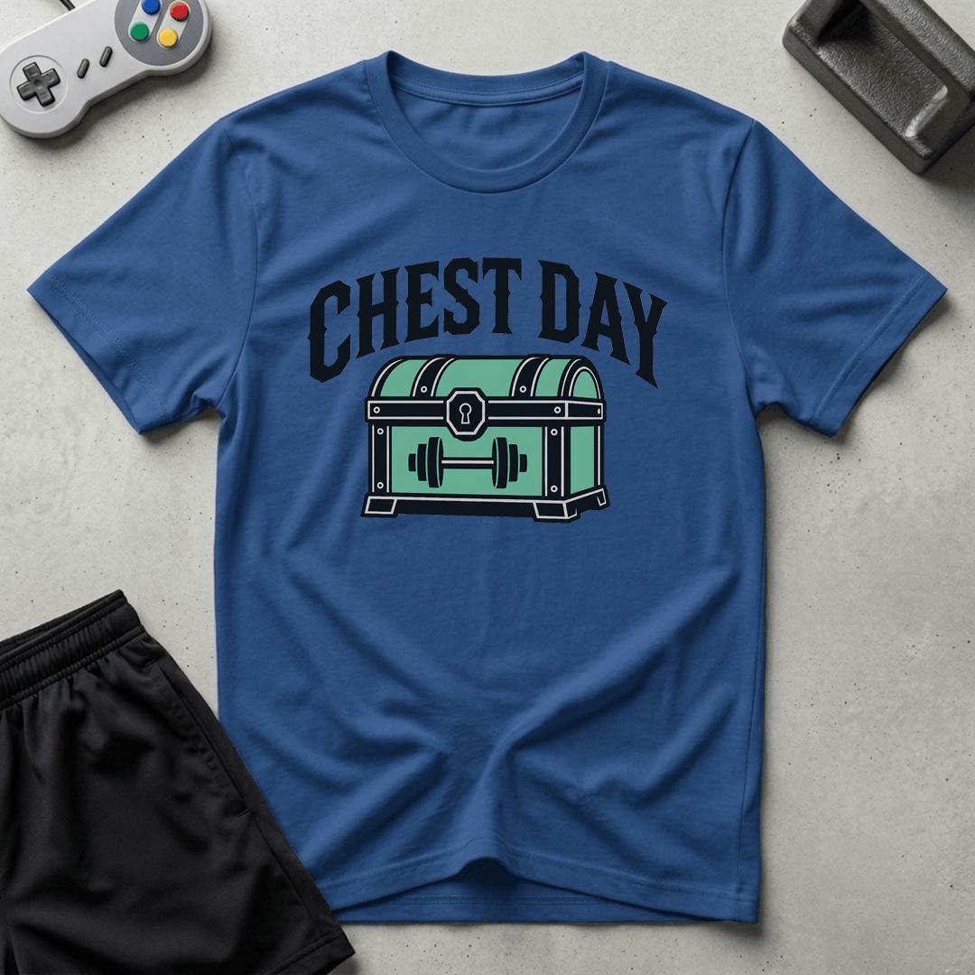 Chest Day T-Shirt - Royal