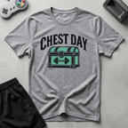 Chest Day T-Shirt - Sport Grey