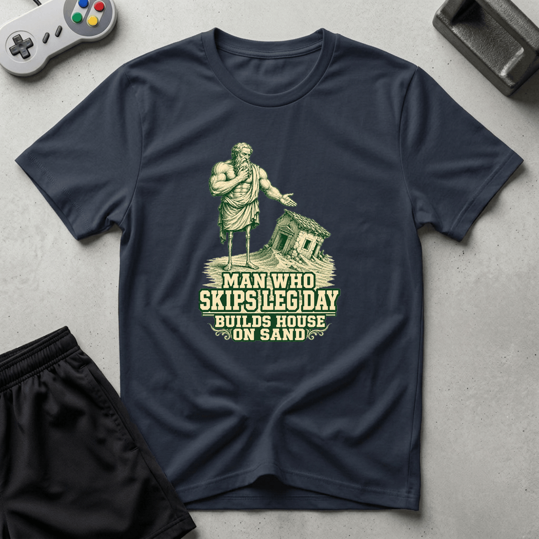 Confucious Says T-Shirt - Navy