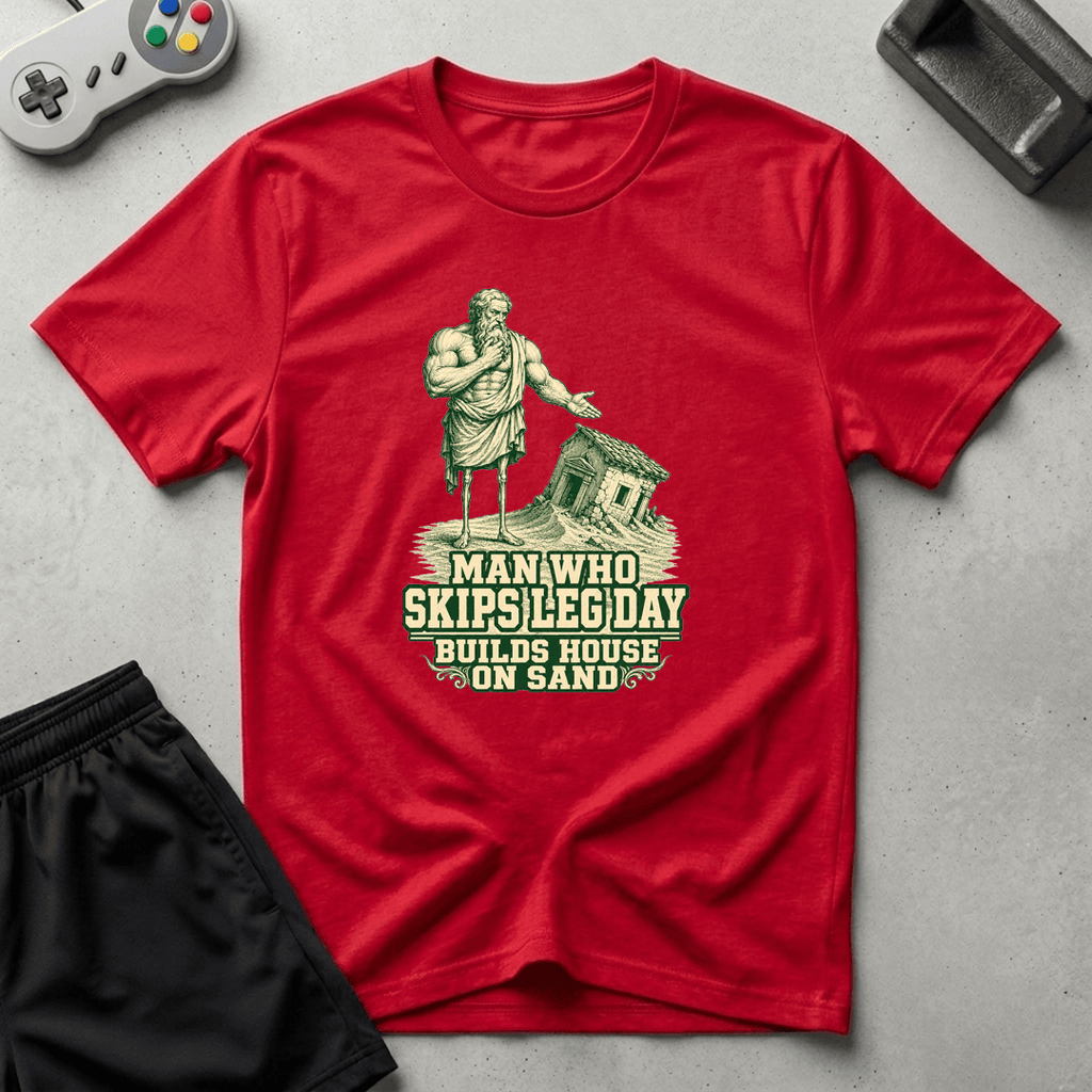 Confucious Says T-Shirt - Red