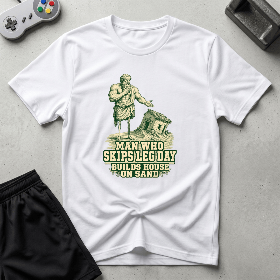Confucious Says T-Shirt - White