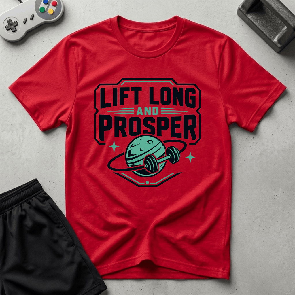 Cosmic Gains T-Shirt - Red