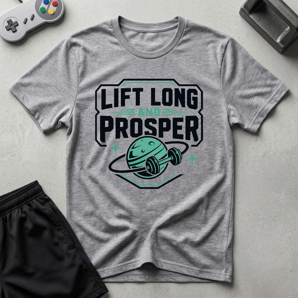 Cosmic Gains T-Shirt - Sport Grey