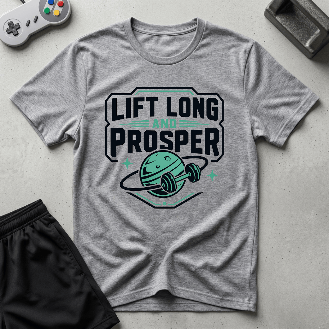 Cosmic Gains T-Shirt - Sport Grey