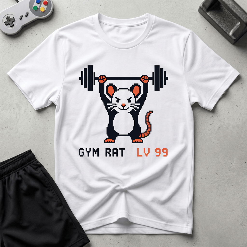 Gym Rat T-Shirt - White