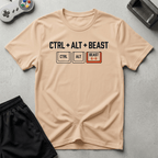 Ctrl + Alt + Beast T-Shirt - Natural