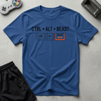 Ctrl + Alt + Beast T-Shirt - Royal