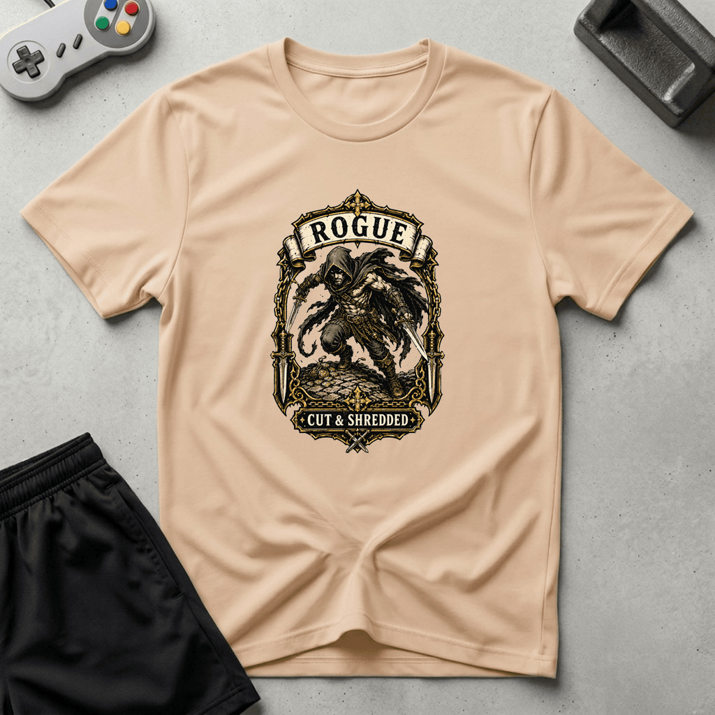Cut & Shredded T-Shirt - Natural
