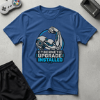 Cybernetic Upgrade Installed T-Shirt - Royal