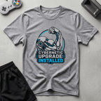 Cybernetic Upgrade Installed T-Shirt - Sport Grey