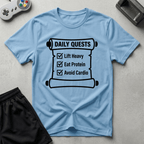Daily Quest T-Shirt - Light Blue