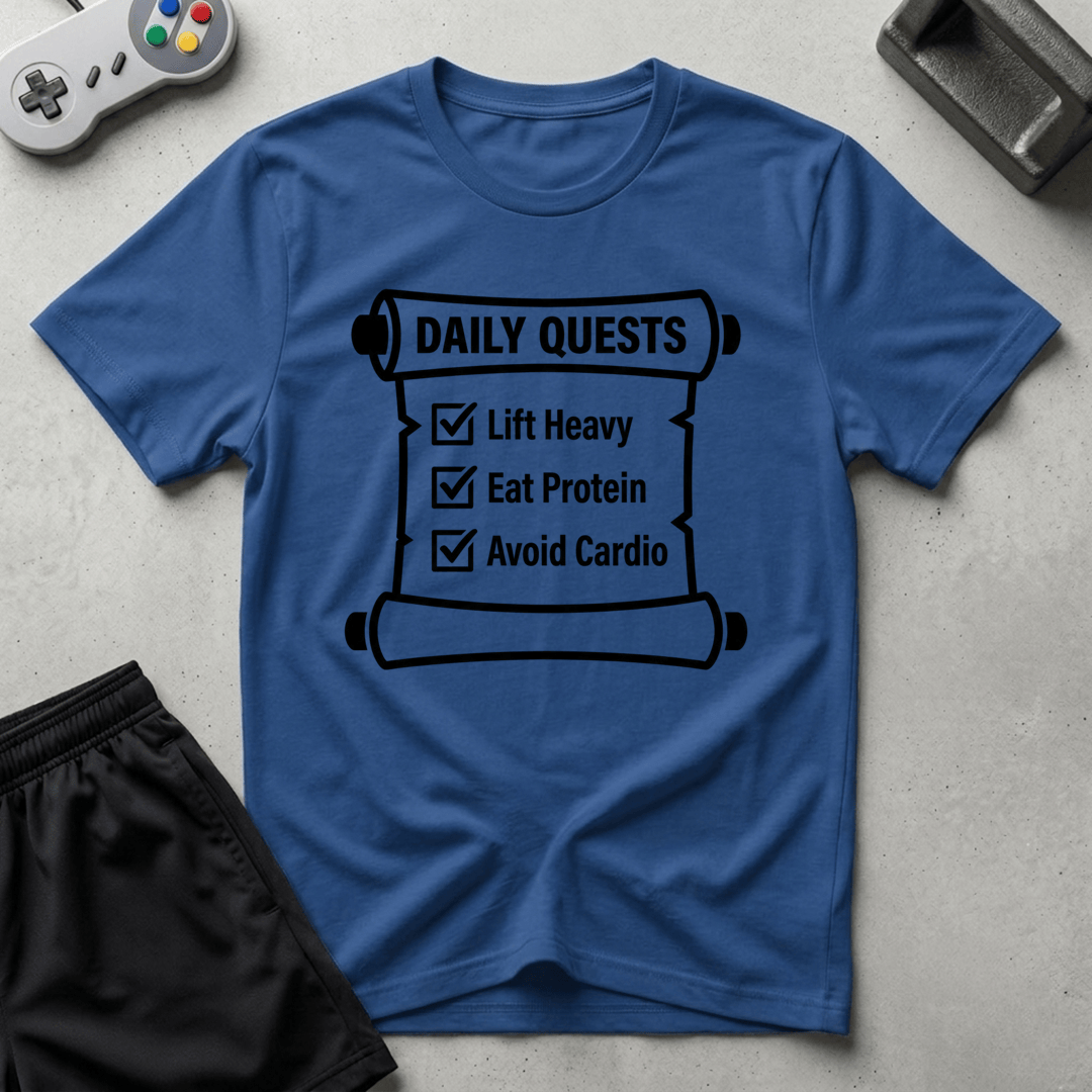 Daily Quest T-Shirt - Royal