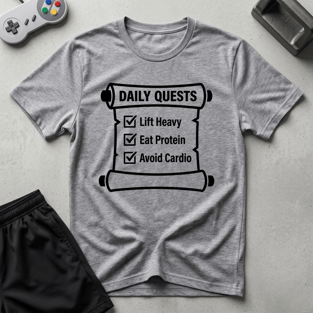 Daily Quest T-Shirt - Sport Grey