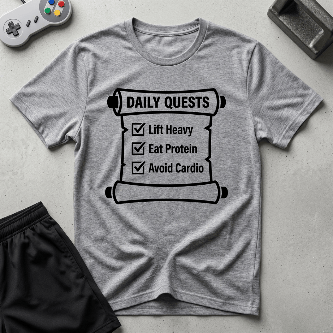 Daily Quest T-Shirt - Sport Grey