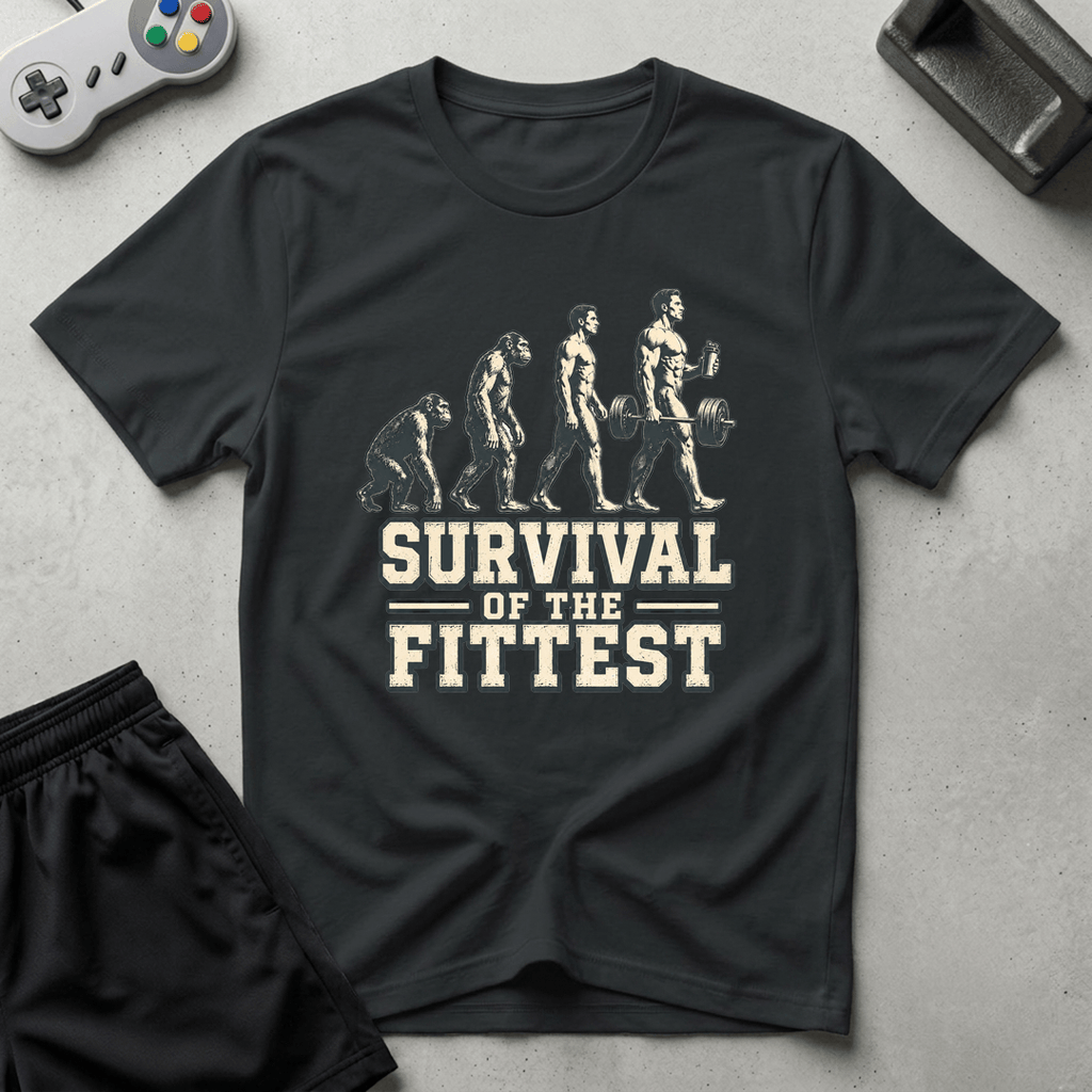 Darwin Evolution T-Shirt - Black