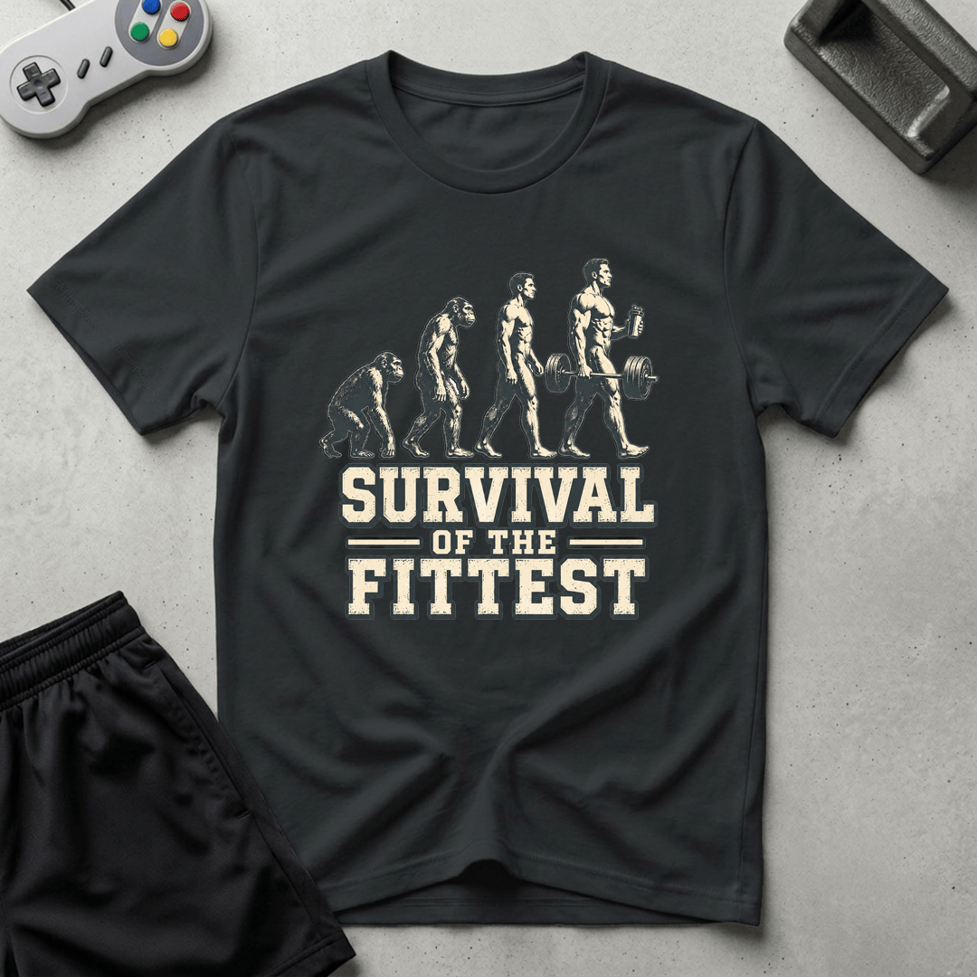 Darwin Evolution T-Shirt - Black