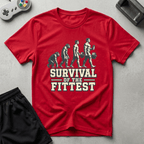 Darwin Evolution T-Shirt - Red