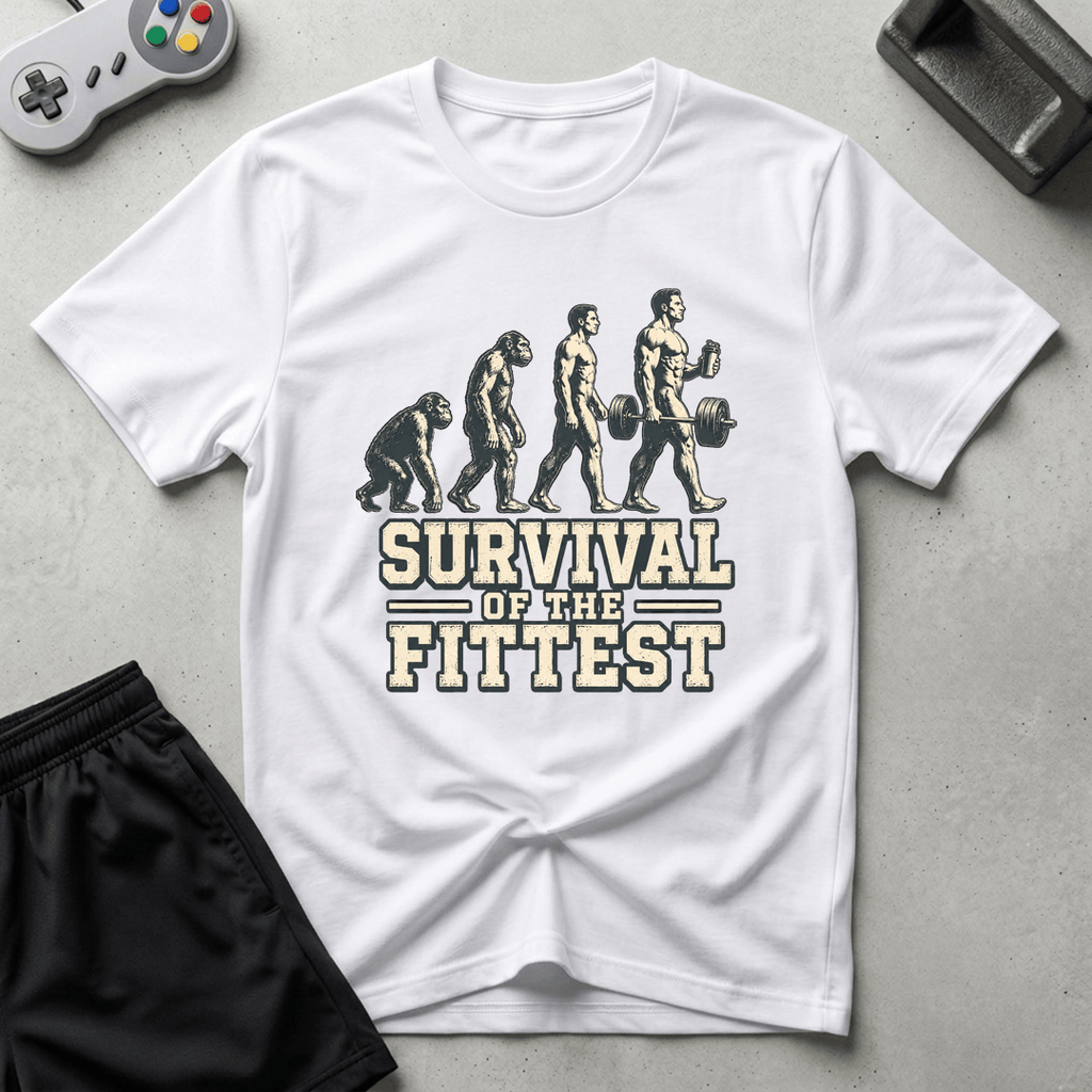 Darwin Evolution T-Shirt - White