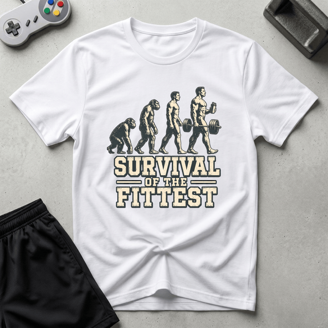 Darwin Evolution T-Shirt - White