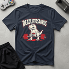 Deadliftosaurus T-Shirt - Navy