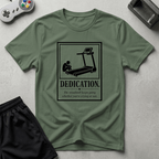 Dedication Poster T-Shirt - Military Green
