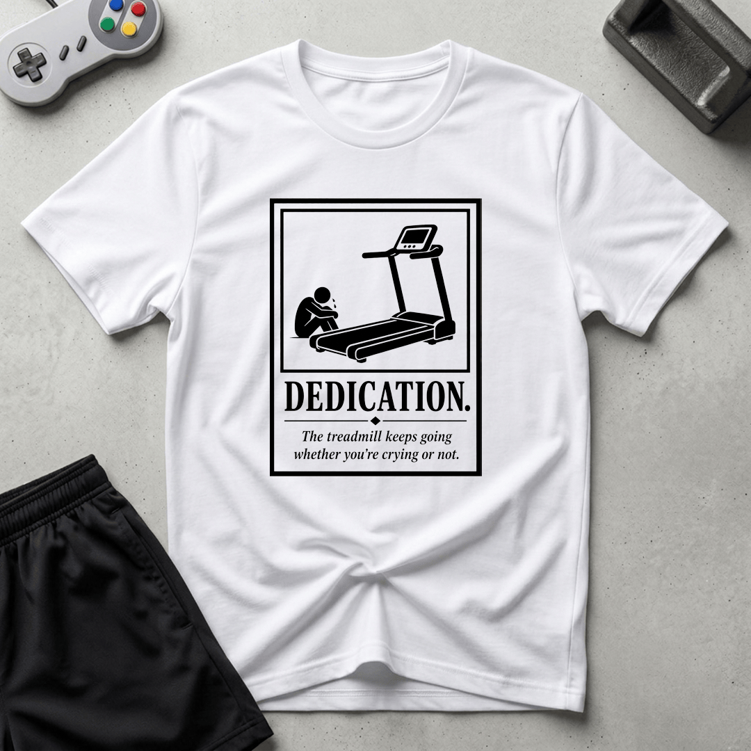 Dedication Poster T-Shirt - White