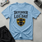Leg Day Guardian T-Shirt - Light Blue