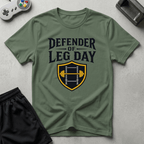 Leg Day Guardian T-Shirt - Military Green