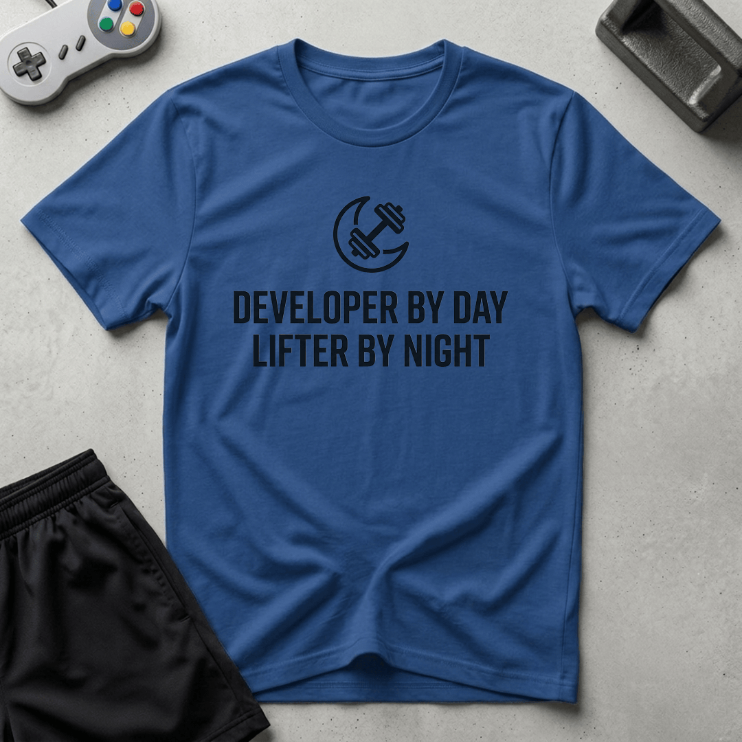 Coder Lifter T-Shirt - Royal