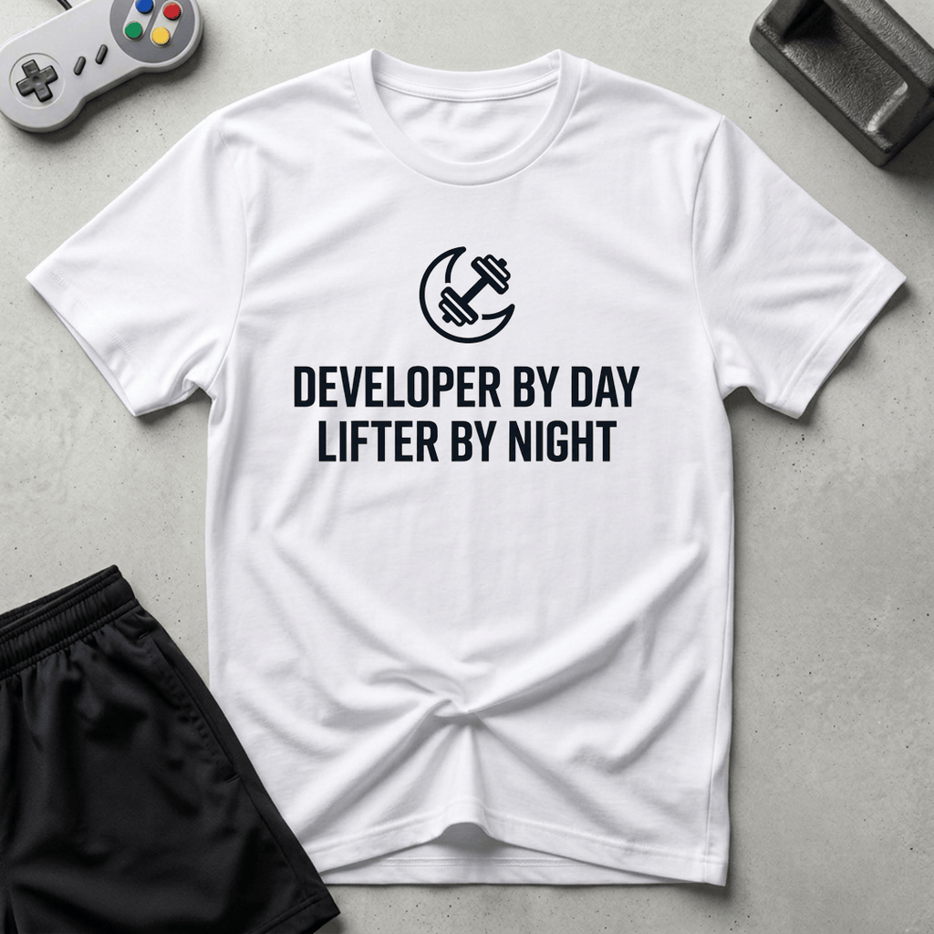 Coder Lifter T-Shirt - White