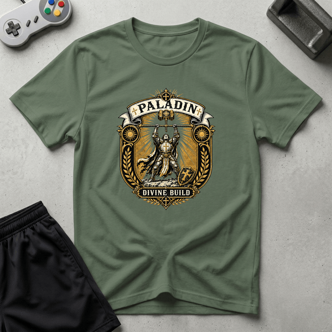 Divine Build T-Shirt - Military Green
