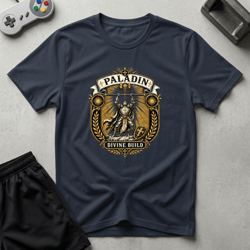 Divine Build T-Shirt - Navy