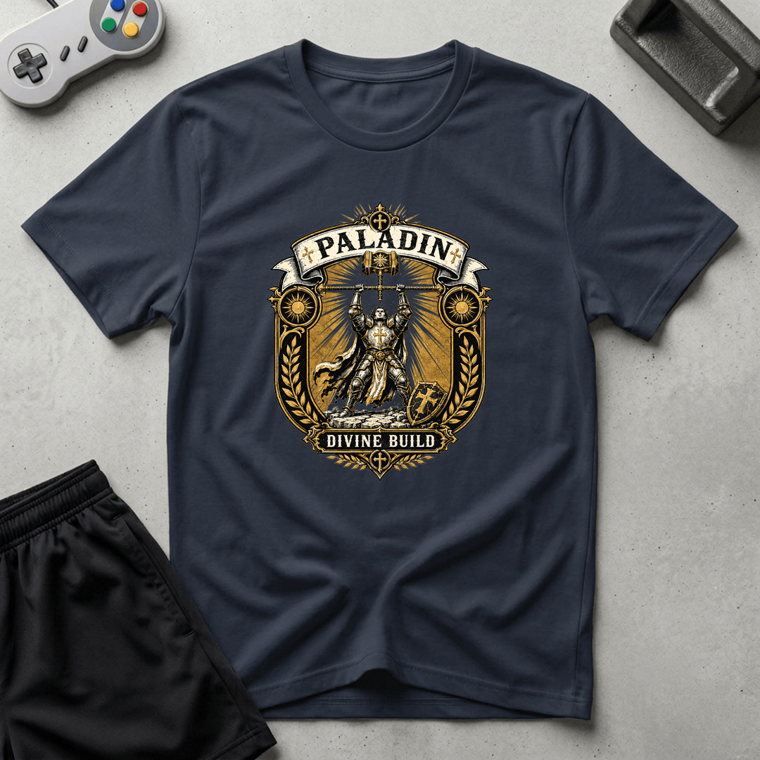 Divine Build T-Shirt - Navy